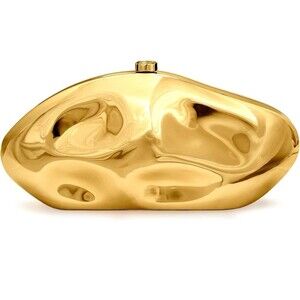 NUSTTAL Acrylic Clutch Purse for Women Irregular Shell Evening Handbag